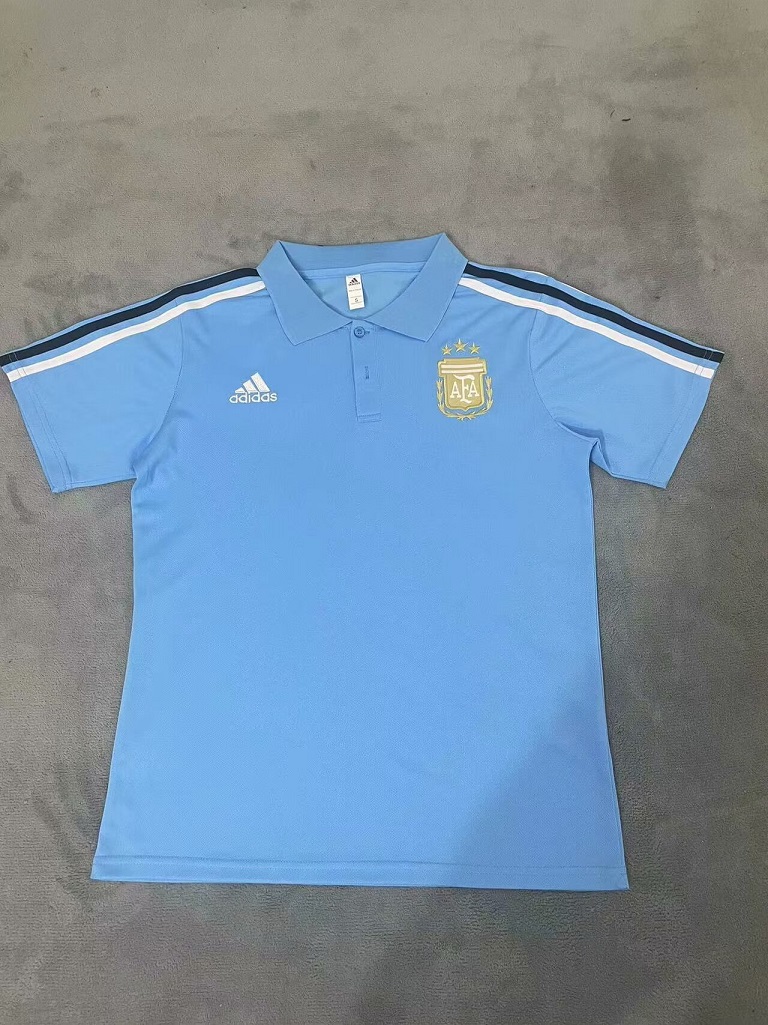 AAA Quality Argentina 24/25 Blue Polo Shirts